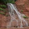 Small waterfall at Blomidon Beach